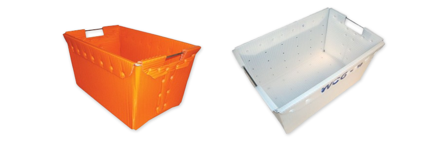 Corrugated Plastic Totes from MDI